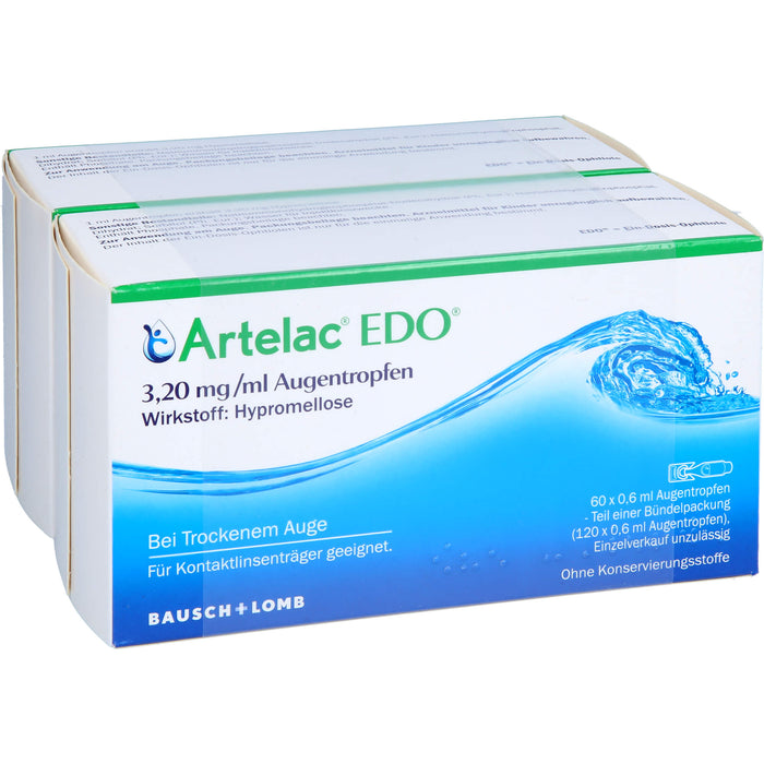 Artelac EDO, 3,20 mg/ml Augentropfen, Lösung, 120 St. Lösung