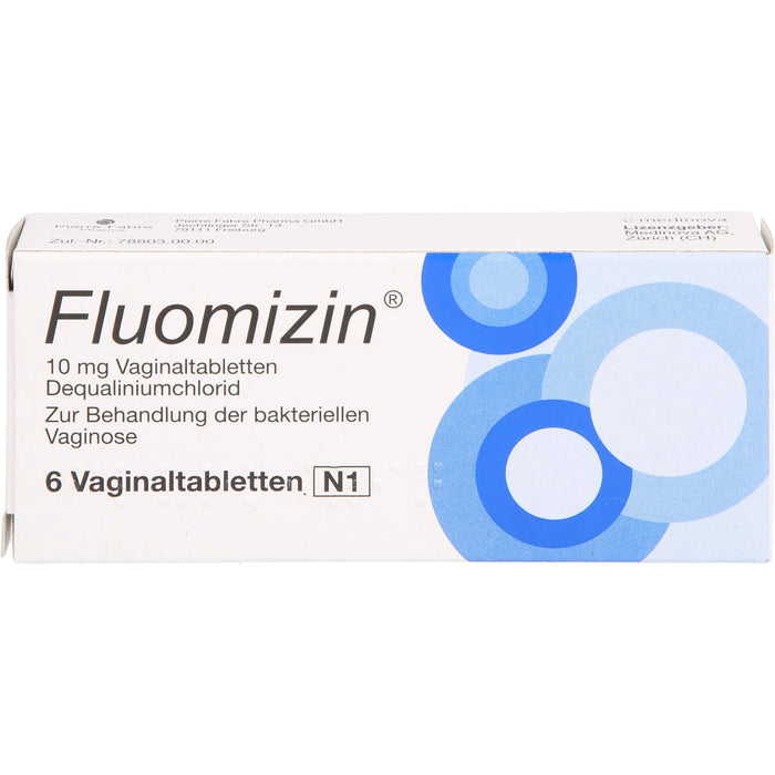 Fluomizin Vaginaltablettten bei bakterieller Vaginose, 6 St. Tabletten