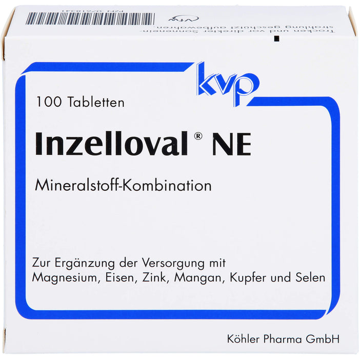 Inzelloval NE Mineralstoff-Kombination Tabletten, 100 St. Tabletten