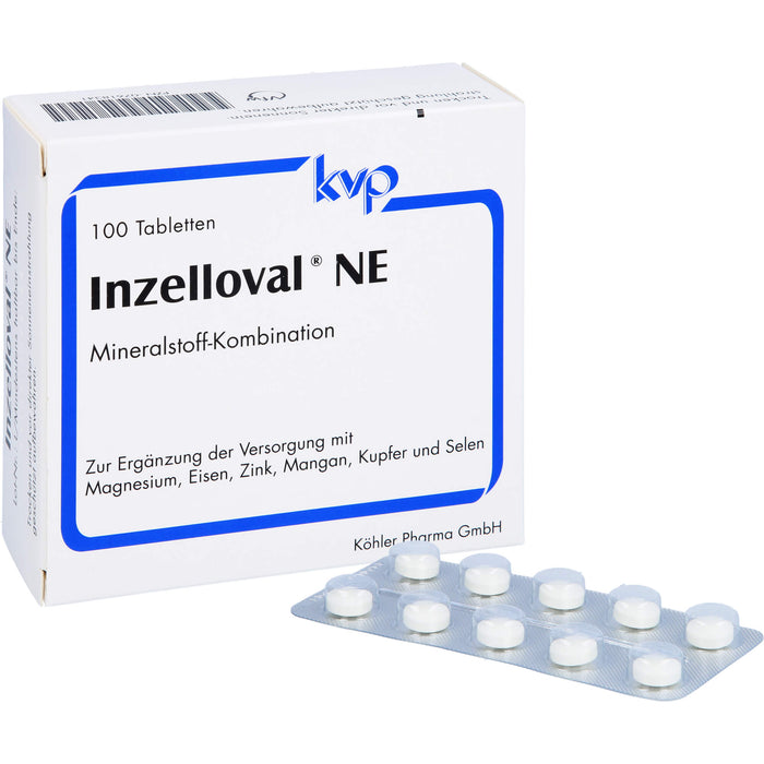 Inzelloval NE Mineralstoff-Kombination Tabletten, 100 St. Tabletten