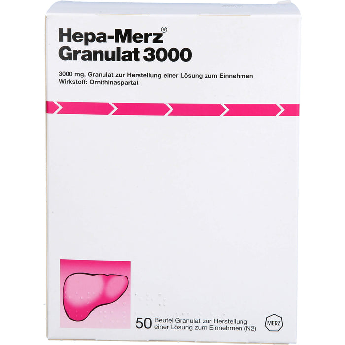 Hepa-Merz Granulat 3000 Lebertherapeutikum, 50 St. Beutel
