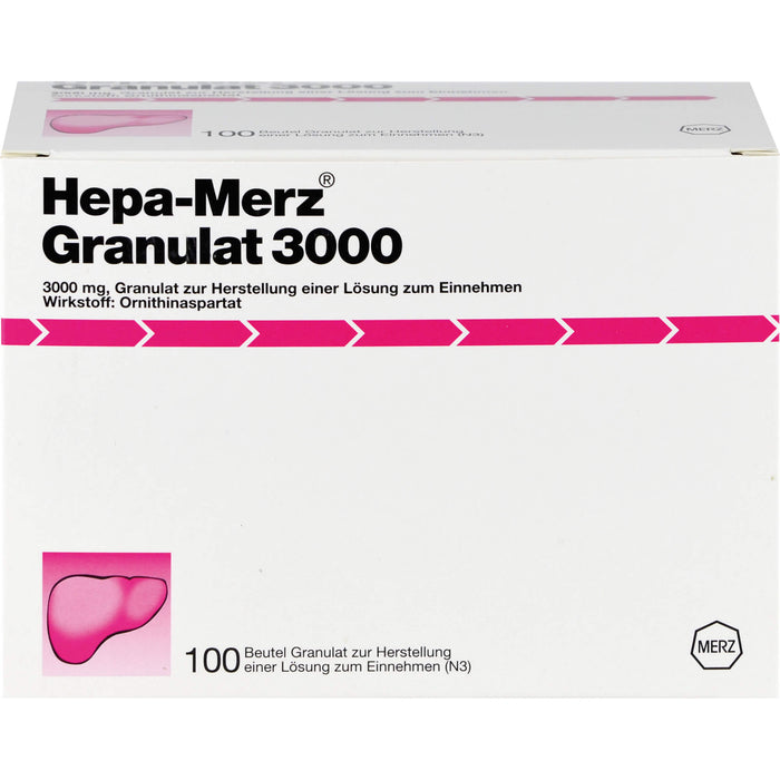 Hepa-Merz Granulat 3000 Lebertherapeutikum, 100 St. Beutel