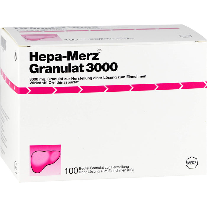 Hepa-Merz Granulat 3000 Lebertherapeutikum, 100 St. Beutel