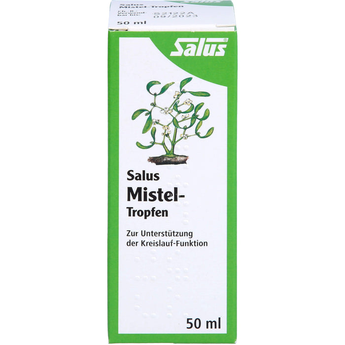 Salus Mistel-Tropfen zur Unterstützung der Kreislauf-Funktion, 50 ml Lösung
