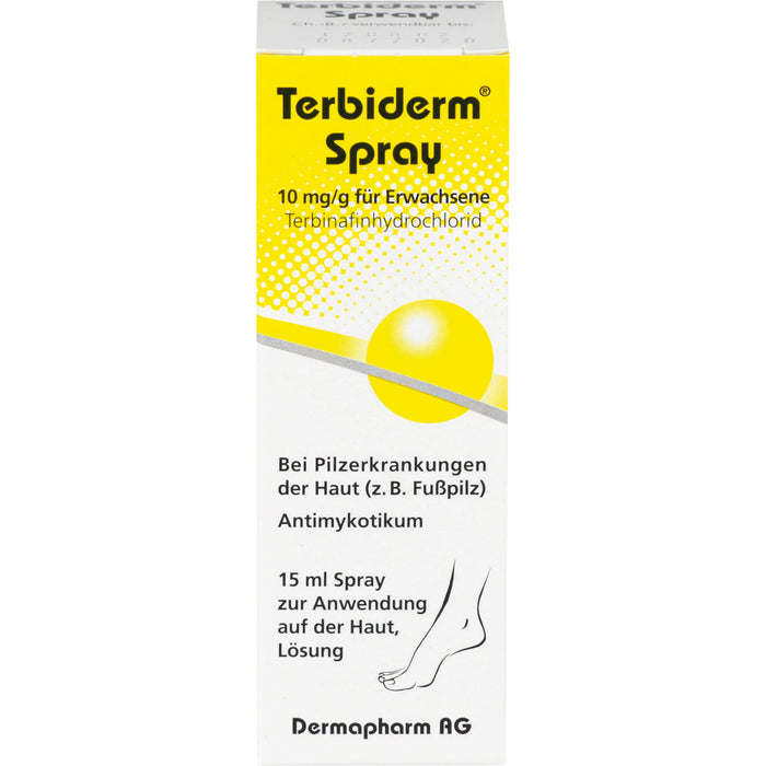 Terbiderm Spray, 10 mg/g für Erwachsene, 15 ml Lösung