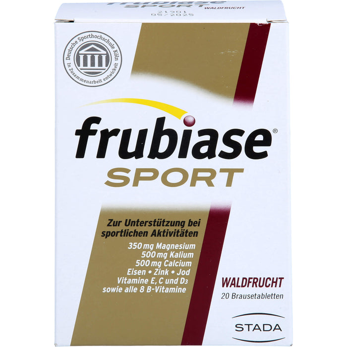 frubiase Sport Waldfrucht Brausetabletten, 20 St. Tabletten