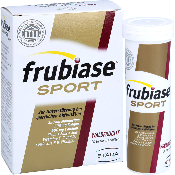 frubiase Sport Waldfrucht Brausetabletten, 20 St. Tabletten
