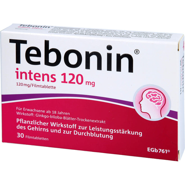 Tebonin intens 120 mg Filmtabletten, 30 St. Tabletten