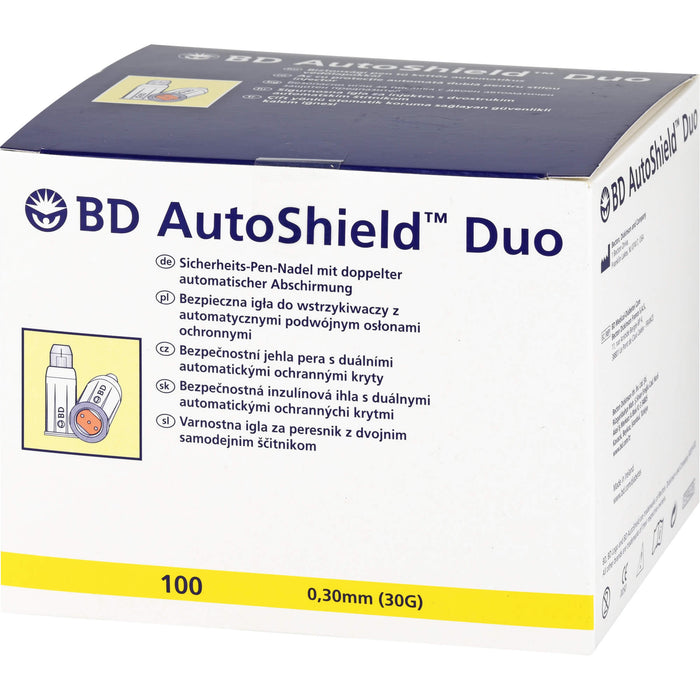 BD AutoShield Duo Sicherheits-Pen-Nadel 5mm, 100 St. Kanülen