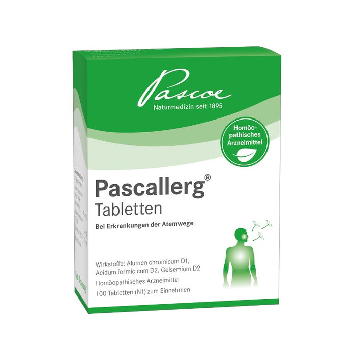 Pascallerg Tabletten  bei Erkrankungen der Atemwege, 100 St. Tabletten