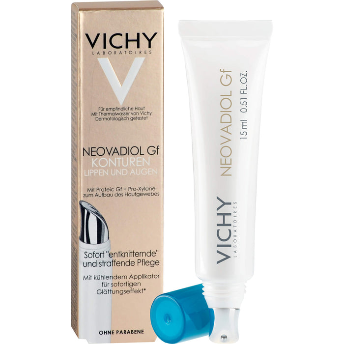 VICHY Neovadiol für Lippen und Augen Creme, 15 ml Creme
