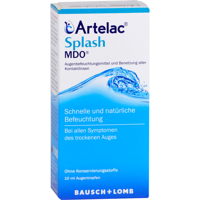 Artelac Splash Augentropfen MDO, 10 ml Lösung