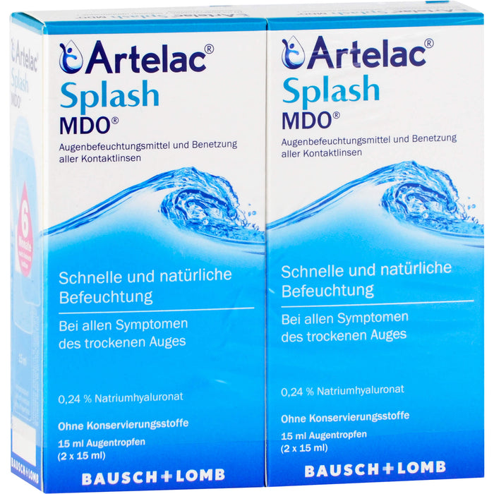 Artelac Splash Augentropfen MDO, 30 ml Lösung