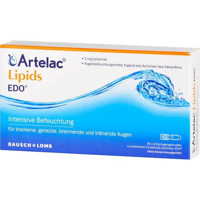 Artelac Lipids EDO, 30 St. Einzeldosispipetten