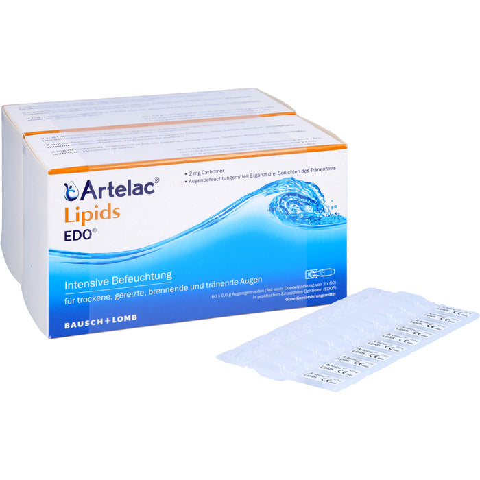 Artelac Lipids EDO, 120 St. Einzeldosispipetten