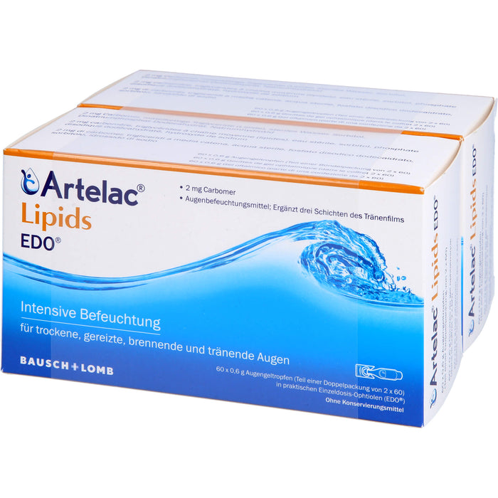 Artelac Lipids EDO, 120 St. Einzeldosispipetten
