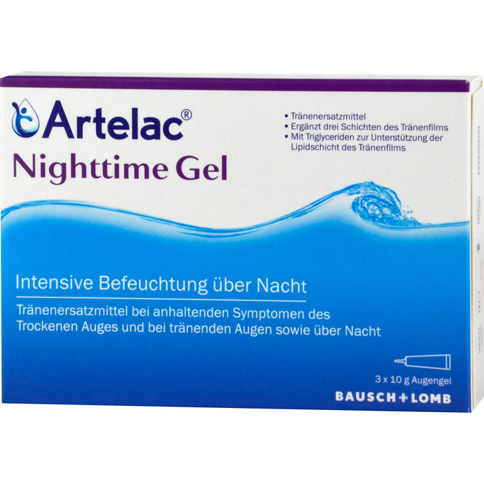 Artelac Nighttime Gel Tränenersatzmittel, 30 g Gel