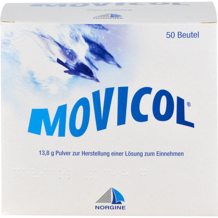 MOVICOL, Pulver zur Herstellung einer Lösung zum Einnehmen gegen Verstopfung, 50 St. Beutel