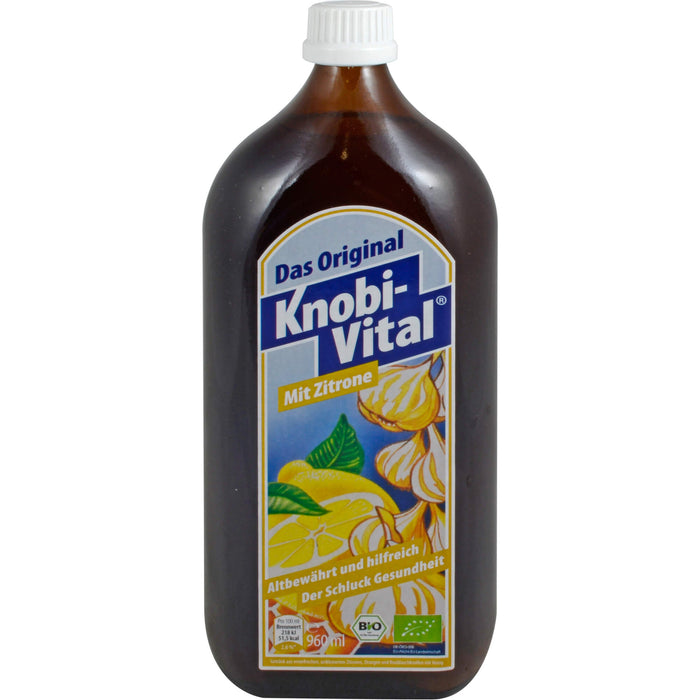 Knobi-Vital Lösung mit Zitrone, 960 ml Lösung