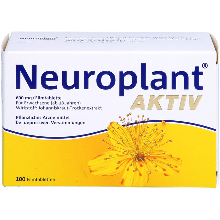 Neuroplant aktiv Filmtabletten bei depressiven Verstimmungen, 100 St. Tabletten