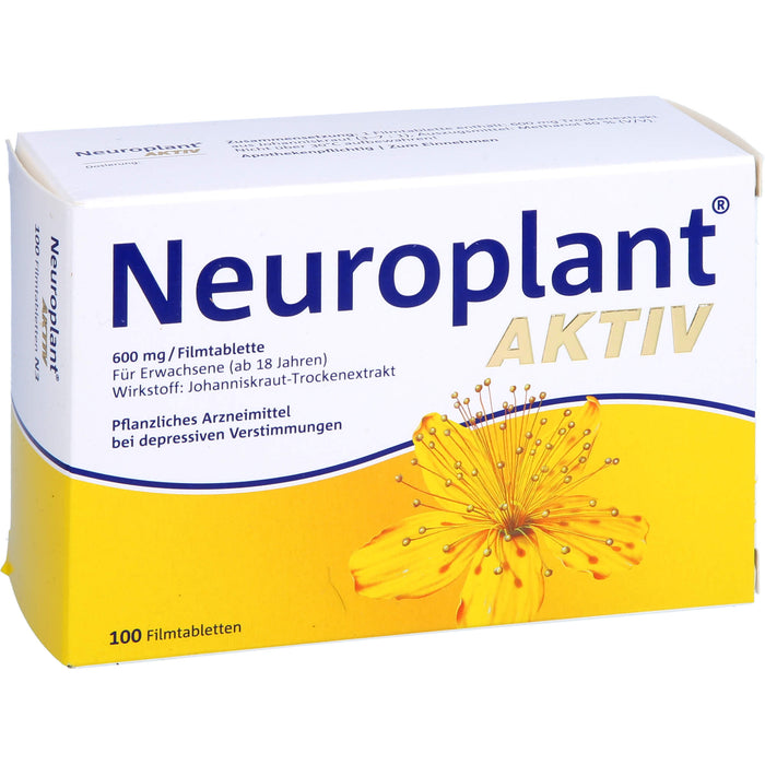 Neuroplant aktiv Filmtabletten bei depressiven Verstimmungen, 100 St. Tabletten