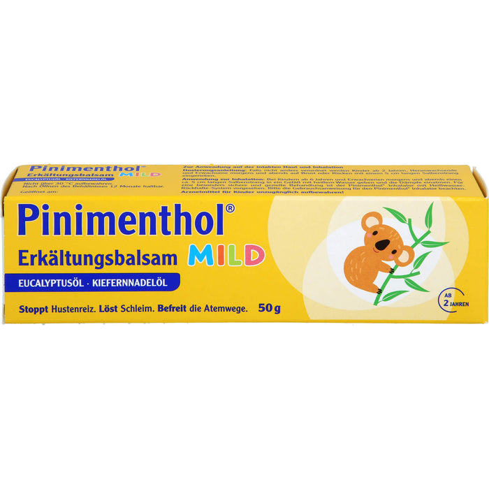 Pinimenthol Erkältungsbalsam mild, 50 g Salbe