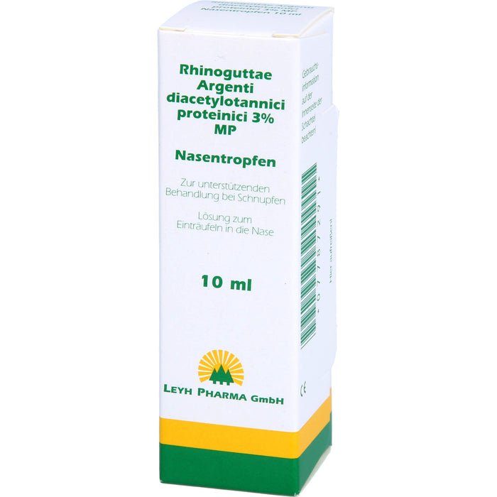 Rhinoguttae Argenti diacetylotannici proteinici 3 % MP Nasentropfen, 10 ml Lösung