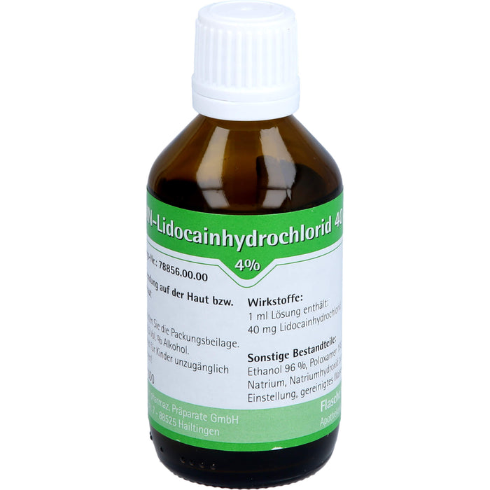 ACOIN Lidocainhydrochlorid 40 mg/ml Lösung, 50 ml Lösung