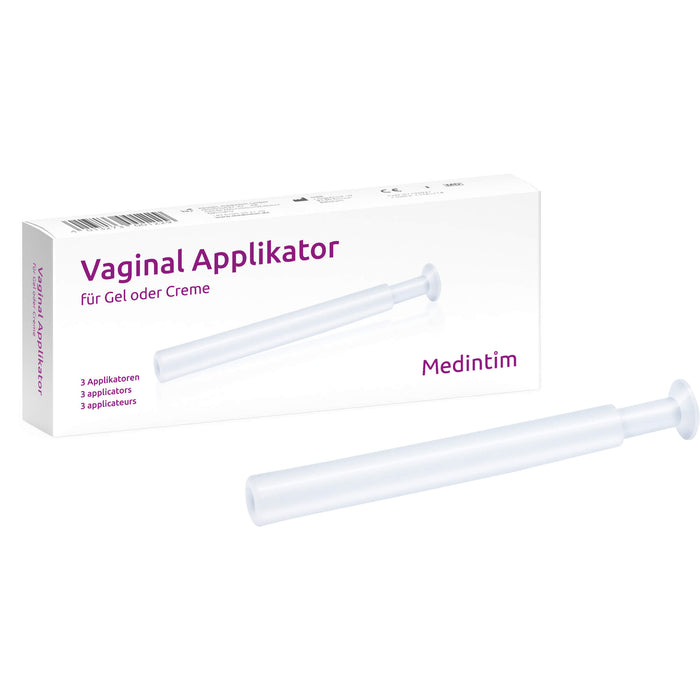 Vaginal Applikator für Gel/Creme, 3 St