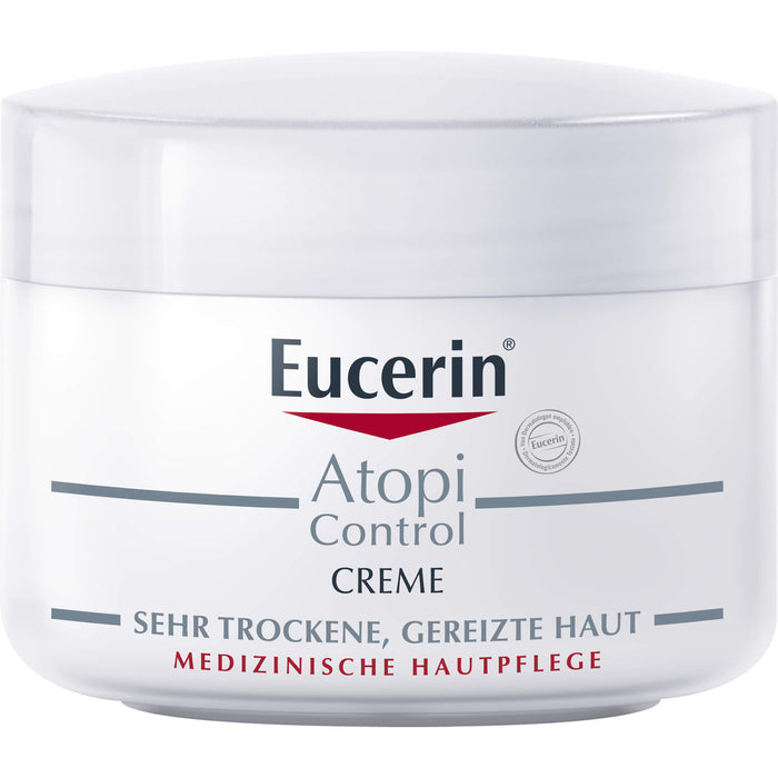 Eucerin AtopiControl Creme + Eucerin AtopiControl Probierset Gratis, 75 ml Creme