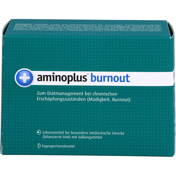 aminoplus burnout Tagesportionsbeutel, 7 St. Beutel