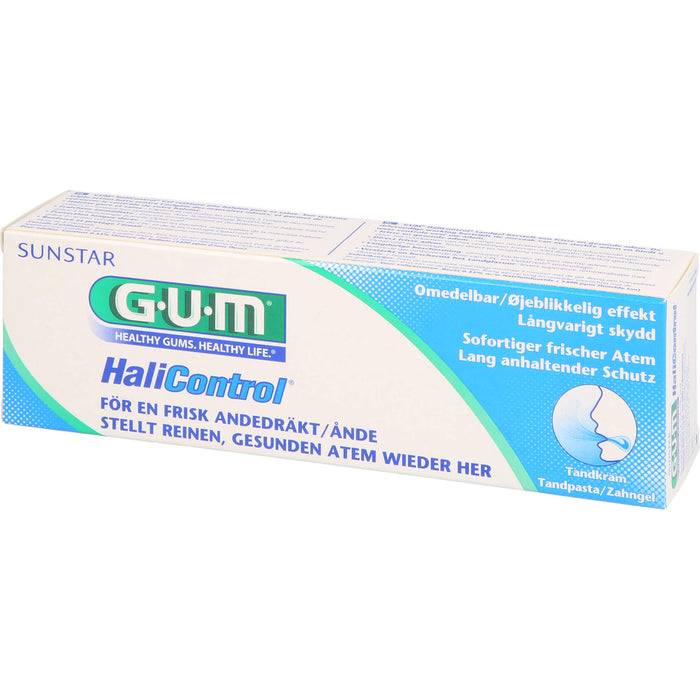 GUM HaliControl Zahngel, 75 ml Zahncreme