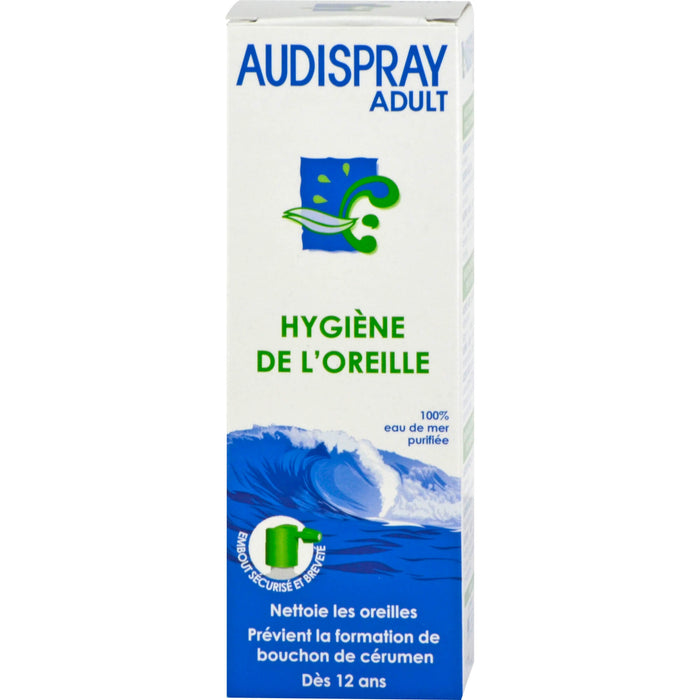 DIEPHARMEX Audispray Ohrenhygiene Adult zur Reinigung der Ohren, 50 ml Lösung