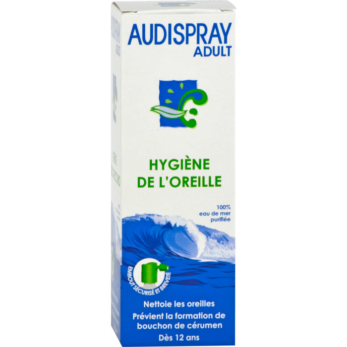 DIEPHARMEX Audispray Ohrenhygiene Adult zur Reinigung der Ohren, 50 ml Lösung