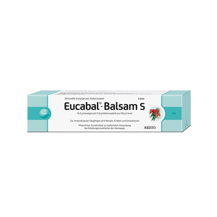 Eucabal-Balsam S bei Erkältungskrankheiten der Atemwege, 50 ml Creme