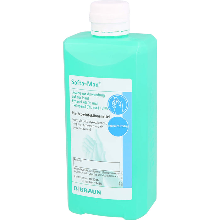 BRAUN Softa-Man Händedesinfektionsmittel, 500 ml Lösung