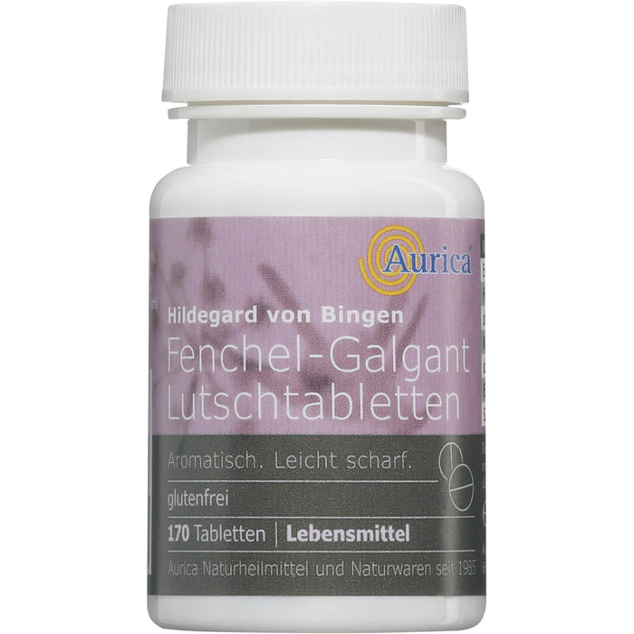Aurica Fenchel-Galgant Lutschtabletten, 170 St. Tabletten
