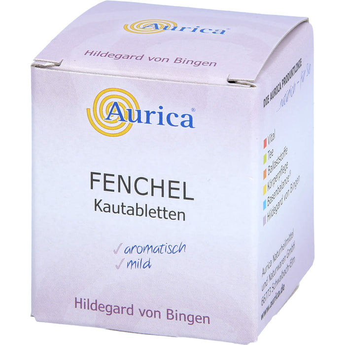 Aurica Fenchel Kauttabletten, 170 St. Tabletten