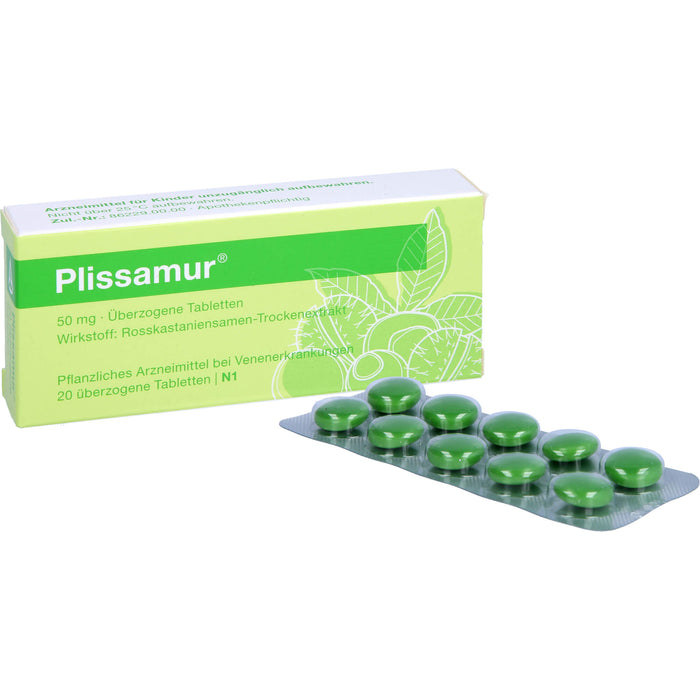 Plissamur Drg., 20 St. Tabletten