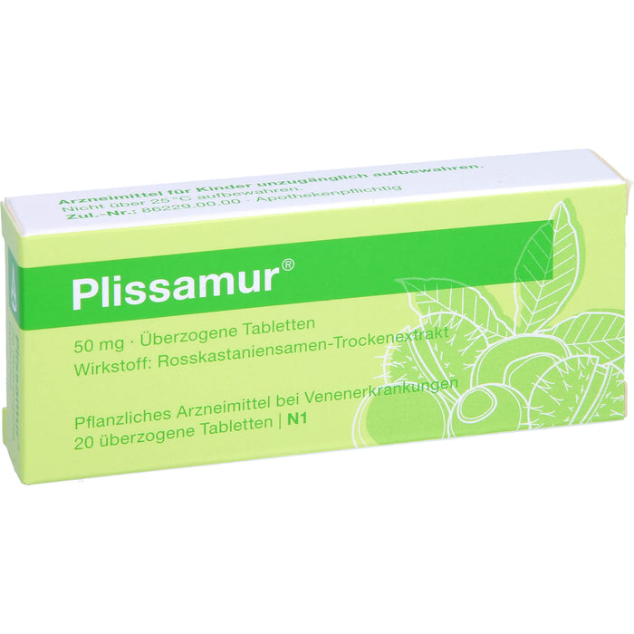 Plissamur Drg., 20 St. Tabletten
