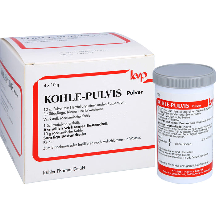 KOHLE-PULVIS Pulver, 40 g Pulver