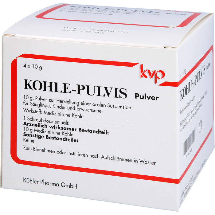 KOHLE-PULVIS Pulver, 40 g Pulver