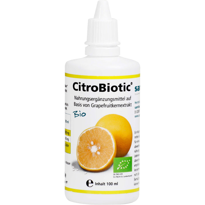 CitroBiotic Grapefruitkernextrakt Bio Tropfen, 100 ml Lösung