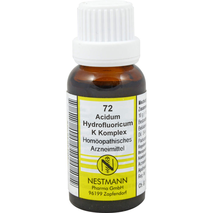 Acidum hydrofluoricum K Komplex Nr. 72 Tropf., 20 ml DIL