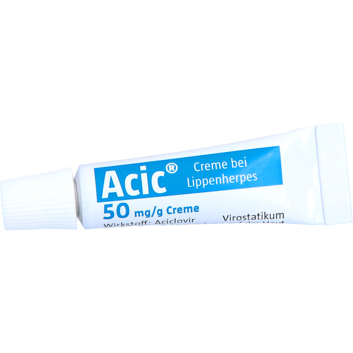 Acic Creme bei Lippenherpes, 2 g Creme