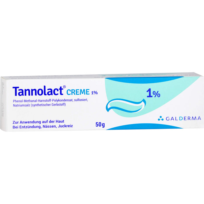 Tannolact Creme 1% bei Entzündung, Nässen, Juckreiz, 50 g Creme