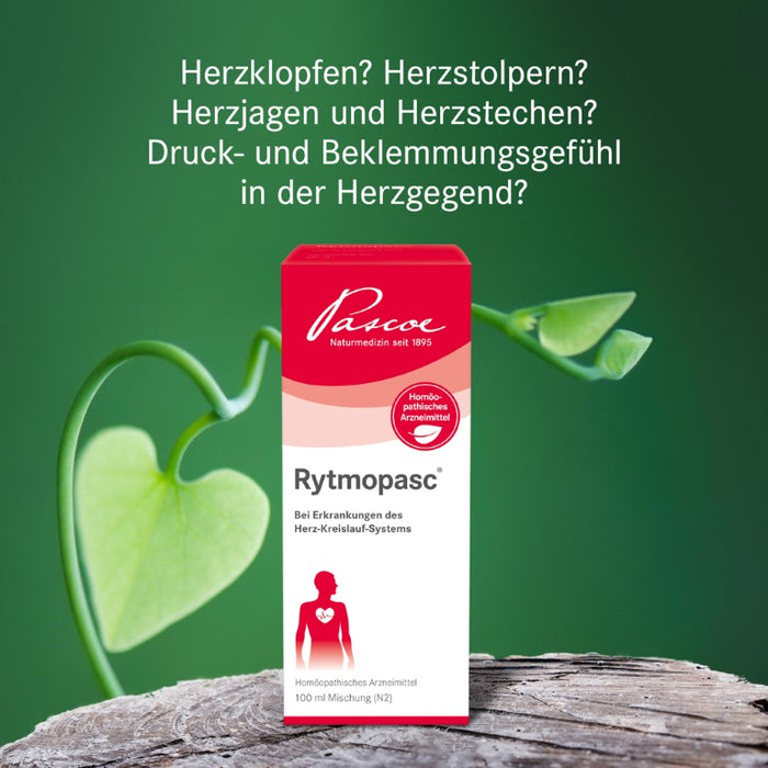 Rytmopasc Tropfen bei Erkrankungen des Herz-Kreislauf-Systems, 100 ml Lösung