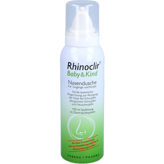 Rhinoclir Baby & Kind Nasendusche, 100 ml Lösung