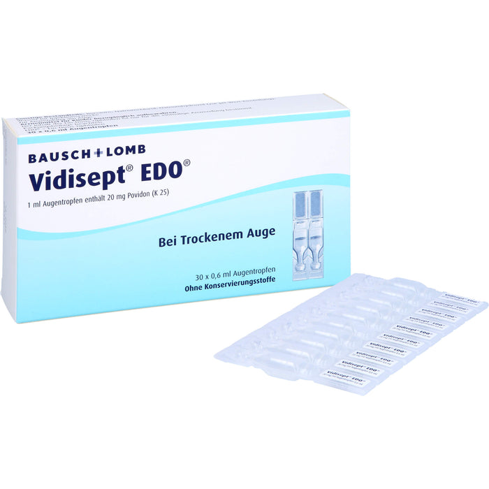 Vidisept EDO Augentropfen, 30X0.6 ml ATR