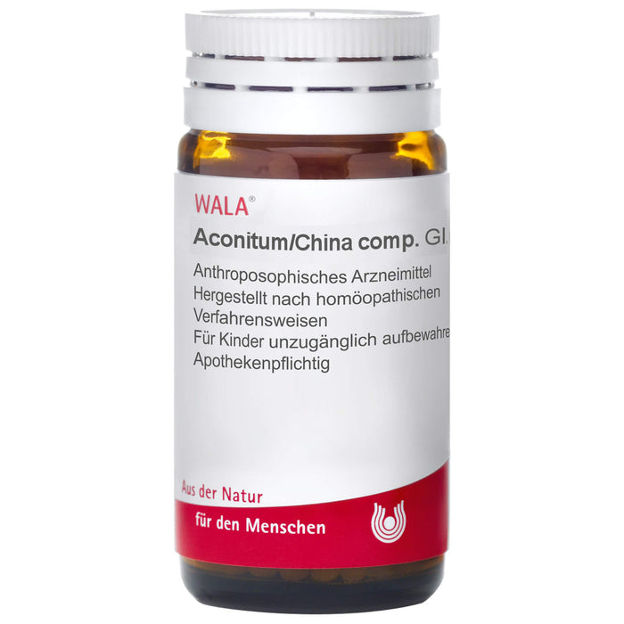 WALA Aconitum/China comp. Globuli, 20 g Globuli